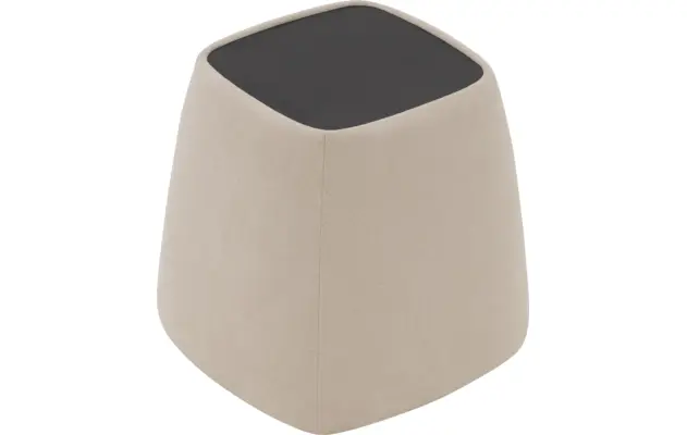 Goossens nachtkastje taranto beige stof - 8252676-goossens-milano-nachtkastje-stof-12