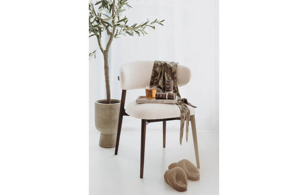 Goossens eetkamerstoel diede beige stof - 8252680-goossens-diede-eetkamerstoel-stof-beige-02
