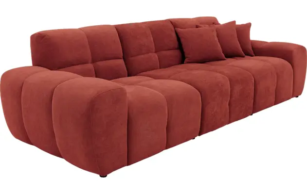 Goossens excellent zitbank kubus rood stof - 8252683-goossens-excellent-kubus-bank-stof-rood-05