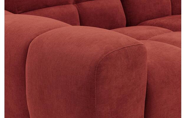 Goossens excellent zitbank kubus rood stof - 8252683-goossens-excellent-kubus-bank-stof-rood-08