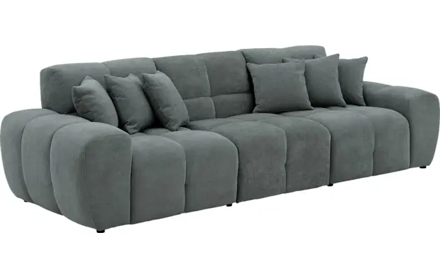 Goossens excellent zitbank kubus groen stof - 8252686-goossens-excellent-kubus-bank-stof-groen-02