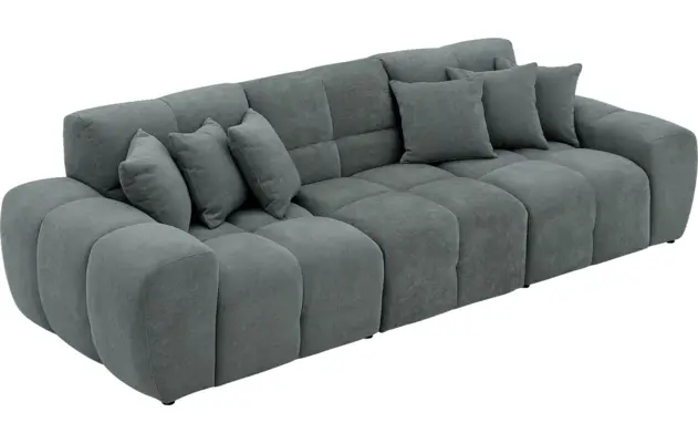 Goossens excellent zitbank kubus groen stof - 8252686-goossens-excellent-kubus-bank-stof-groen-04