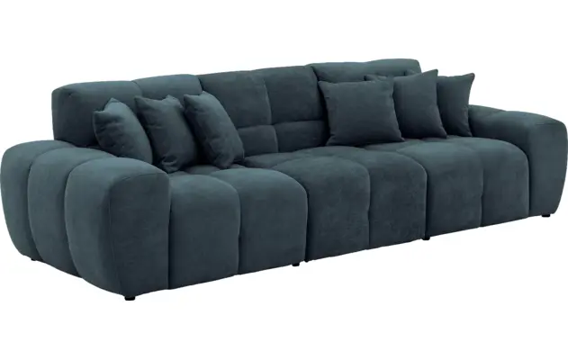 Goossens excellent zitbank kubus blauw stof - 8252687-goossens-excellent-kubus-bank-stof-blauw-02
