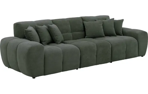Goossens excellent zitbank kubus groen stof - 8252688-goossens-excellent-kubus-bank-stof-groen-02