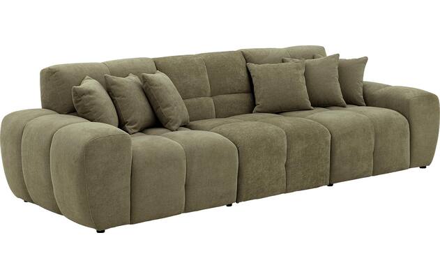 Goossens excellent zitbank kubus groen stof - 8252691-goossens-excellent-kubus-bank-stof-groen-02