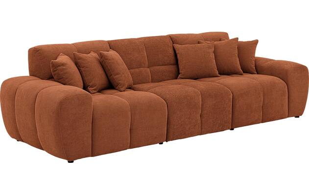Goossens excellent zitbank kubus bruin stof - 8252693-goossens-excellent-kubus-bank-stof-bruin-02