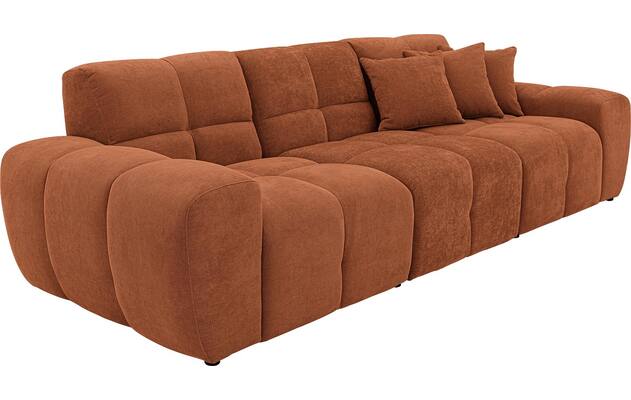 Goossens excellent zitbank kubus bruin stof - 8252693-goossens-excellent-kubus-bank-stof-bruin-05