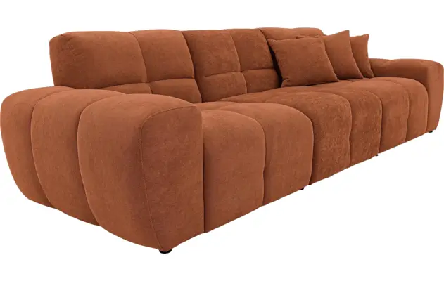 Goossens excellent zitbank kubus bruin stof - 8252693-goossens-excellent-kubus-bank-stof-bruin-06