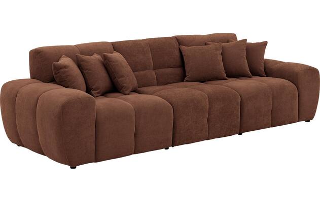 Goossens excellent zitbank kubus bruin stof - 8252694-goossens-excellent-kubus-bank-stof-bruin-02