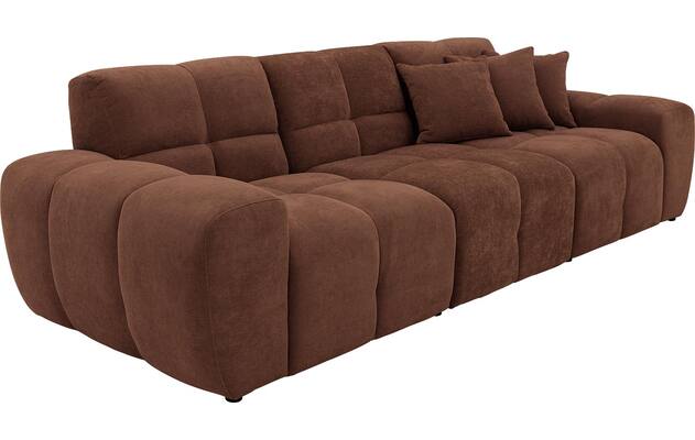 Goossens excellent zitbank kubus bruin stof - 8252694-goossens-excellent-kubus-bank-stof-bruin-05