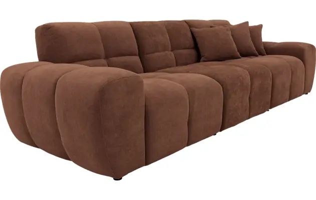 Goossens excellent zitbank kubus bruin stof - 8252694-goossens-excellent-kubus-bank-stof-bruin-06