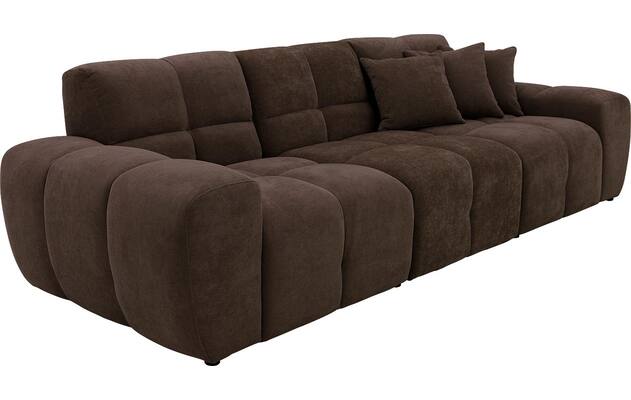 Goossens excellent zitbank kubus bruin stof - 8252695-goossens-excellent-kubus-bank-stof-bruin-02