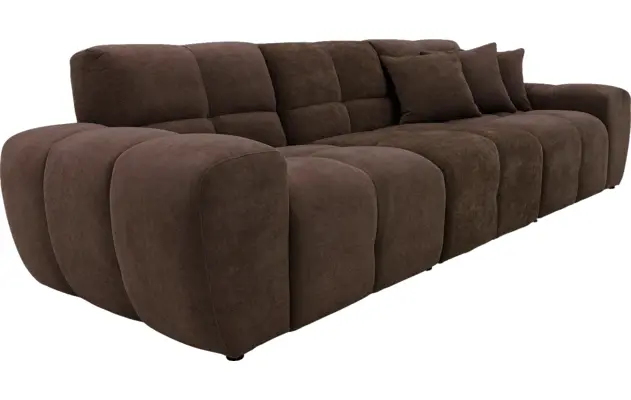 Goossens excellent zitbank kubus bruin stof - 8252695-goossens-excellent-kubus-bank-stof-bruin-05