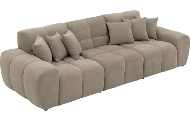 Goossens excellent zitbank kubus bruin stof - 8252698-goossens-excellent-kubus-bank-stof-bruin-04