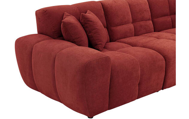 Goossens excellent loungebank kubus rood stof - 8252699-gespiegeld-08
