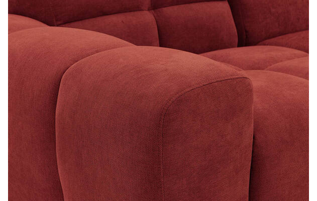Goossens excellent loungebank kubus rood stof - 8252699-gespiegeld-09