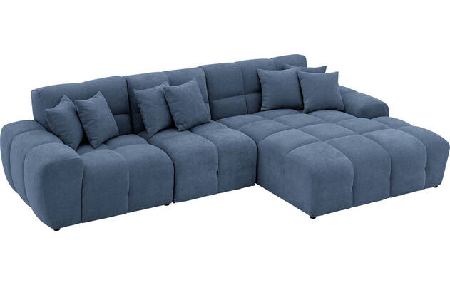 Goossens excellent loungebank kubus blauw stof - 8252700-gespiegeld-05