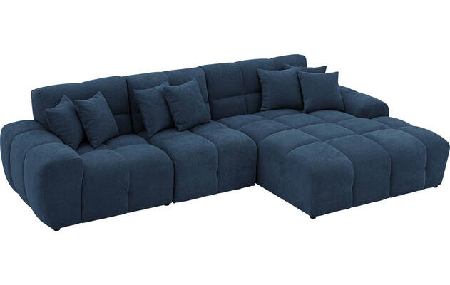 Goossens excellent loungebank kubus blauw stof - 8252701-gespiegeld-04