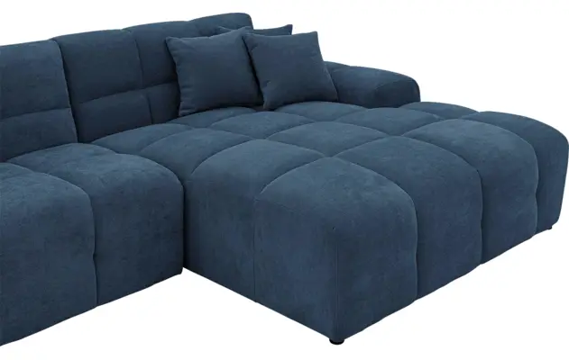 Goossens excellent loungebank kubus blauw stof - 8252701-gespiegeld-07
