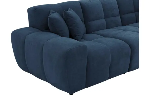 Goossens excellent loungebank kubus blauw stof - 8252701-gespiegeld-08