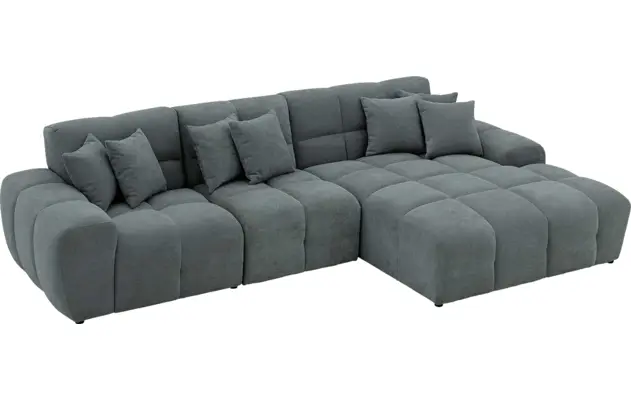 Goossens excellent loungebank kubus groen stof - 8252702-gespiegeld-04