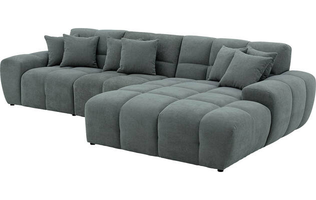 Goossens excellent loungebank kubus groen stof - 8252702-gespiegeld-05