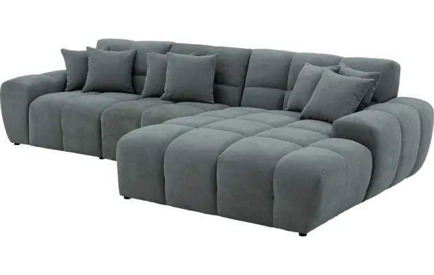 Goossens excellent loungebank kubus groen stof - 8252702-gespiegeld-05