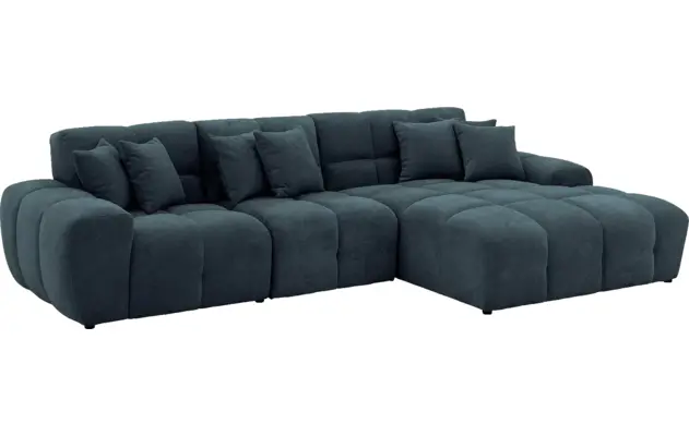 Goossens excellent loungebank kubus blauw stof - 8252703-gespiegeld-03