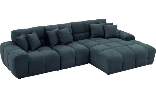 Goossens excellent loungebank kubus blauw stof - 8252703-gespiegeld-04