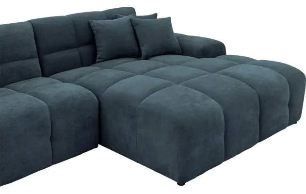Goossens excellent loungebank kubus blauw stof - 8252703-gespiegeld-07