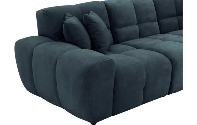 Goossens excellent loungebank kubus blauw stof - 8252703-gespiegeld-08
