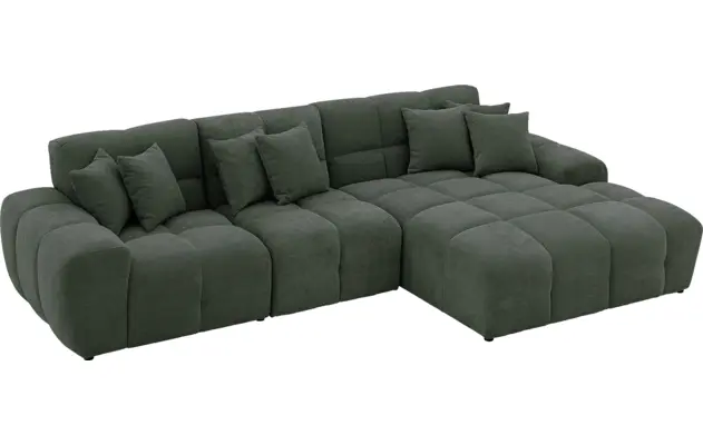 Goossens excellent loungebank kubus groen stof - 8252704-gespiegeld-04