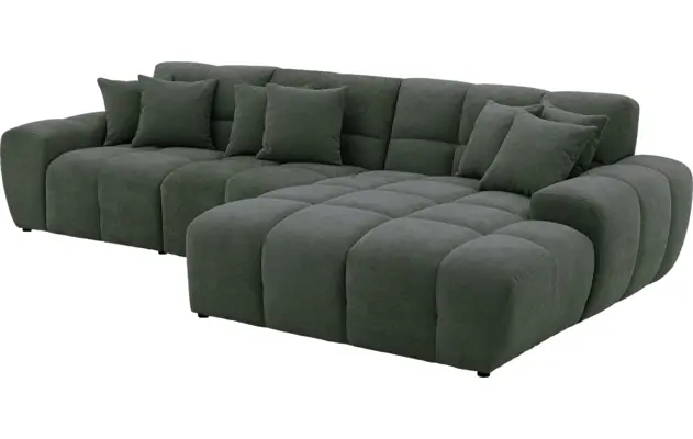 Goossens excellent loungebank kubus groen stof - 8252704-gespiegeld-05