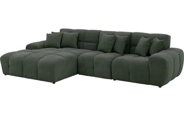 Goossens excellent loungebank kubus groen stof - 8252704-goossens-excellent-kubus-bank-stof-groen-02