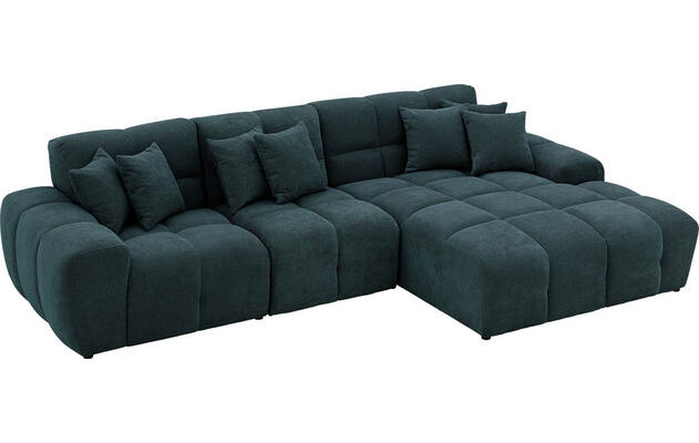 Goossens excellent loungebank kubus groen stof - 8252705-gespiegeld-04