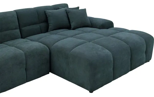 Goossens excellent loungebank kubus groen stof - 8252705-gespiegeld-07