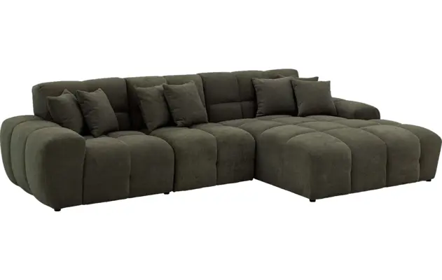 Goossens excellent loungebank kubus groen stof - 8252706-gespiegeld-03