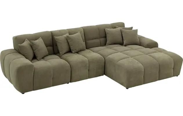 Goossens excellent loungebank kubus groen stof - 8252707-gespiegeld-04