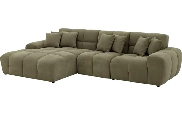 Goossens excellent loungebank kubus groen stof - 8252707-goossens-excellent-kubus-bank-stof-groen-02