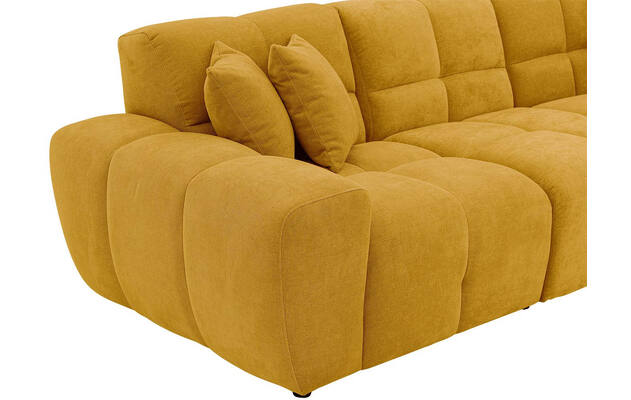 Goossens excellent loungebank kubus geel stof - 8252708-gespiegeld-08