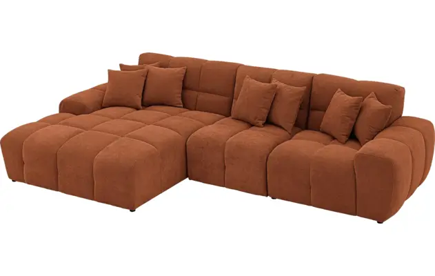 Goossens excellent loungebank kubus bruin stof - 8252709-goossens-excellent-kubus-bank-stof-bruin-04