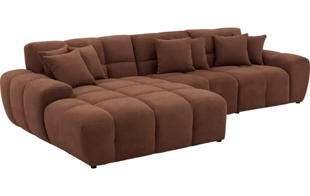 Goossens excellent loungebank kubus bruin stof - 8252710-goossens-excellent-kubus-bank-stof-bruin-04