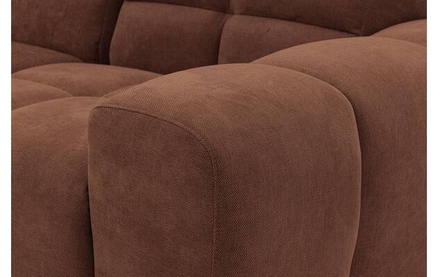 Goossens excellent loungebank kubus bruin stof - 8252710-goossens-excellent-kubus-bank-stof-bruin-08