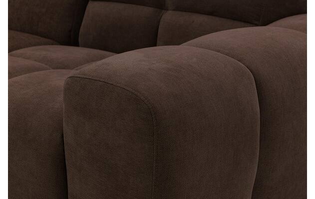 Goossens excellent loungebank kubus bruin stof - 8252711-goossens-excellent-kubus-bank-stof-bruin-08