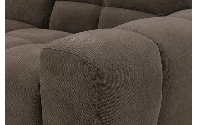 Goossens excellent loungebank kubus bruin stof - 8252712-goossens-excellent-kubus-bank-stof-bruin-08