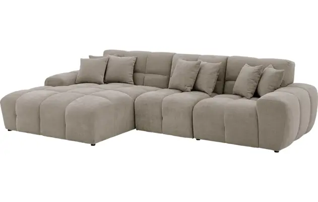 Goossens excellent loungebank kubus bruin stof - 8252713-goossens-excellent-kubus-bank-stof-bruin-02