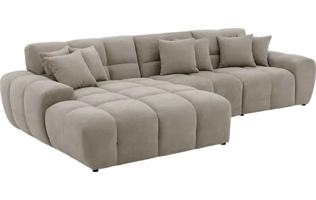 Goossens excellent loungebank kubus bruin stof - 8252713-goossens-excellent-kubus-bank-stof-bruin-05