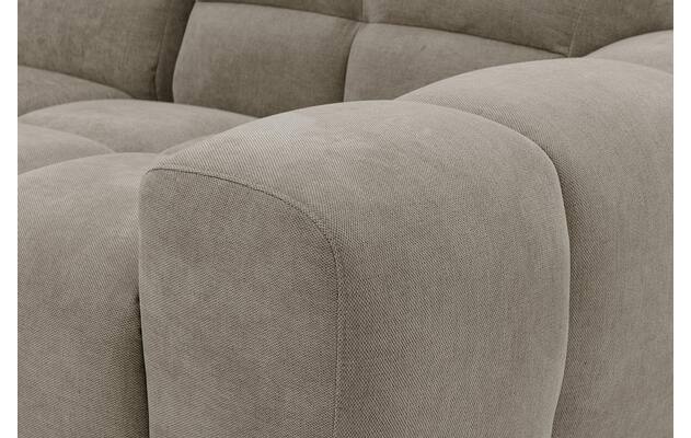 Goossens excellent loungebank kubus bruin stof - 8252713-goossens-excellent-kubus-bank-stof-bruin-08