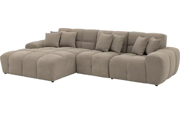 Goossens excellent loungebank kubus bruin stof - 8252714-goossens-excellent-kubus-bank-stof-bruin-02