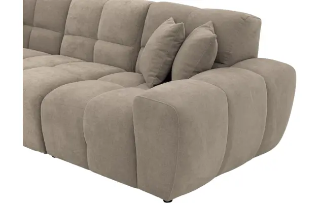 Goossens excellent loungebank kubus bruin stof - 8252714-goossens-excellent-kubus-bank-stof-bruin-07